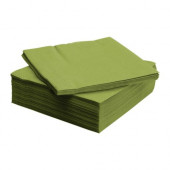 FANTASTISK Paper napkin, medium green - 001.498.31