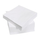 FANTASTISK Paper napkin, white - 500.357.52