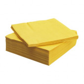 FANTASTISK Paper napkin, yellow - 301.286.05