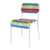 FÄRGGLAD Children's chair, multicolor - 001.010.56