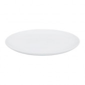 FÄRGRIK Plate, white, stoneware - 201.316.70