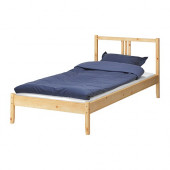 FJELLSE Bed frame, pine - 201.805.66