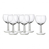 FÖRSIKTIGT Wine glass, clear glass - 803.002.07