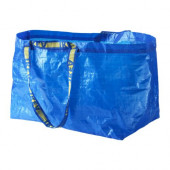 FRAKTA Shopping bag, large, blue - 172.283.40