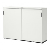 GALANT Cabinet with sliding doors, white - 702.065.21