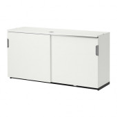 GALANT Cabinet with sliding doors, white - 202.065.14