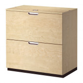 GALANT Drawer unit/drop file storage, birch veneer - 402.552.59