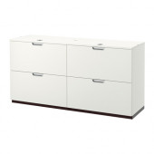 GALANT Storage combination with filing, white - 990.464.57