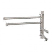 GRUNDTAL Towel holder with 4 bars, stainless steel - 600.478.96
