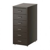 HELMER Drawer unit on casters, gray - 802.961.25