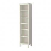 HEMNES Bookcase, white stain - 202.456.38