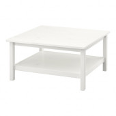 HEMNES Coffee table, white stain white - 101.762.87