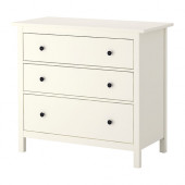 HEMNES 3-drawer chest, white - 102.426.35