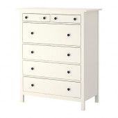 HEMNES 6-drawer chest, white - 202.453.70