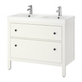 HEMNES /
ODENSVIK Sink cabinet with 2 drawers, white - 999.083.85