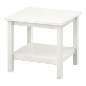 HEMNES Side table, white stain white - 001.762.83