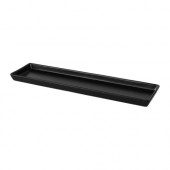 IDEAL Candle dish, black - 701.520.85