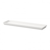 IDEAL Candle dish, white - 101.867.24