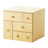 IKEA PS 2012 Add-on chest with 6 drawers, pine - 702.194.58