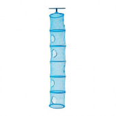 IKEA PS FÅNGST Hanging storage/6 compartments, turquoise - 403.065.79