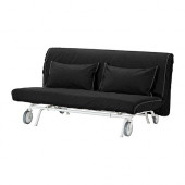 IKEA PS MURBO Sofa bed, Vansta black - 698.744.57