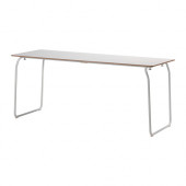 IKEA PS 2014 Table, indoor/outdoor, white, foldable - 702.594.87