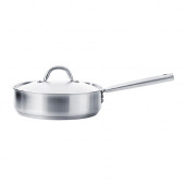 IKEA 365+ Sauté pan with lid, stainless steel - 101.011.69