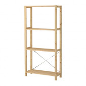 IVAR 1 section with shelves, pine - 398.963.71