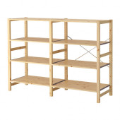 IVAR 2 sections/shelves, pine - 590.160.75