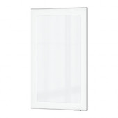 JUTIS Glass door, frosted glass, aluminum - 002.666.36