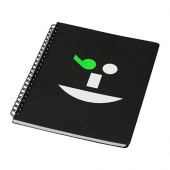 KÄNNETECKEN Notebook, black, green - 002.935.12