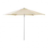 KARLSÖ Umbrella, tilting, beige - 202.906.78