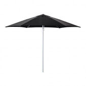 KARLSÖ Umbrella, tilting, black - 602.906.81
