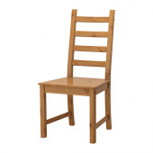 KAUSTBY Chair, antique stain - 202.457.56