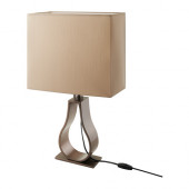 KLABB Table lamp, light brown, bronze color - 802.956.73