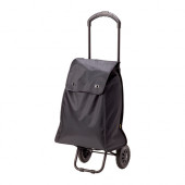 KNALLA Shopping bag with wheels, black - 902.823.35