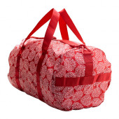 KNALLA Sports bag, red, white - 102.859.79