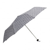 KNALLA Umbrella, foldable gray/white - 103.133.93