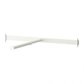 KOMPLEMENT Pull-out clothes rail, white - 602.569.03