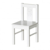 KRITTER Children's chair, white - 401.536.99