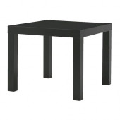 LACK Side table, black - 200.114.08