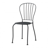LÄCKÖ Chair, outdoor, gray - 601.518.40