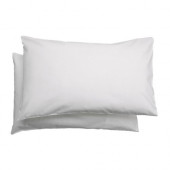 LEN Crib pillowcase, white - 301.455.44