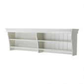 LIATORP Wall/bridging shelf, white - 601.165.97