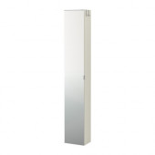 LILLÅNGEN High cabinet with mirror door, white - 102.050.82