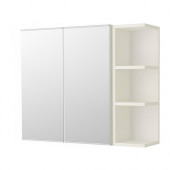 LILLÅNGEN Mirror cabinet 2 doors/1 end unit, white - 198.939.86