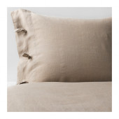 LINBLOMMA Duvet cover and pillowcase(s), natural - 201.900.99