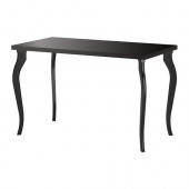 LINNMON /
LALLE Table, black-brown, black - 999.309.61