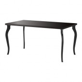 LINNMON /
LALLE Table, black-brown, black - 599.309.58
