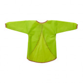 MÅLA Long sleeve apron, green - 902.104.90
